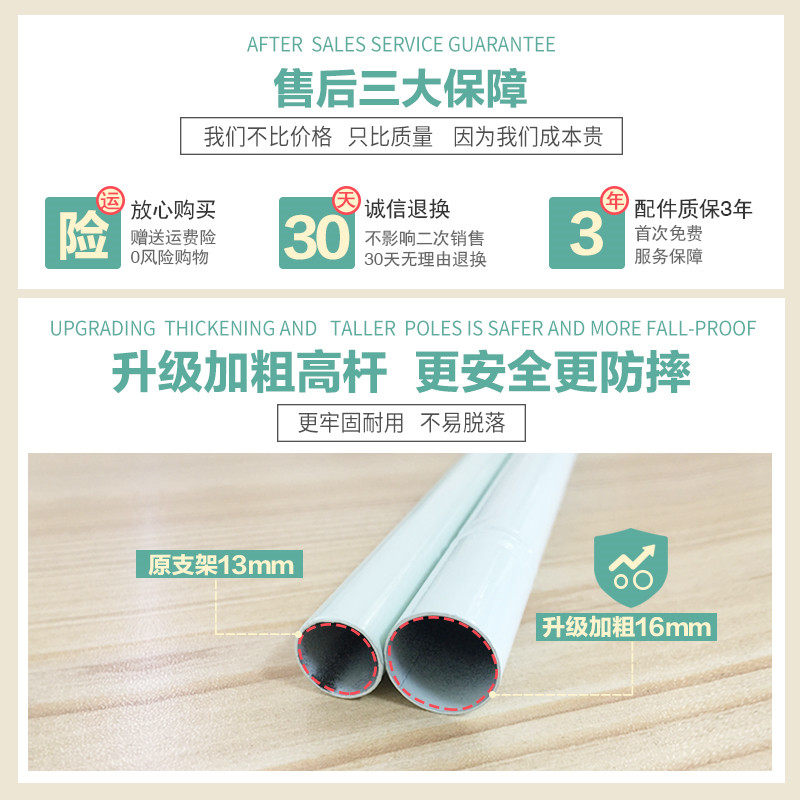 2026年新款儿童防摔蚊帐家用卧室三开门全底单人床婴儿拉链蒙古包