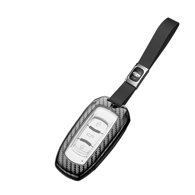 适用于吉利帝豪ev钥匙套 专用ev450/300汽车遥控扣改装件金属保护
