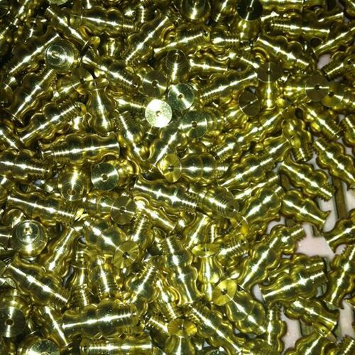 【专业定做】非标黄铜车件 葫芦形状螺丝车床加工 通孔台阶孔加工
