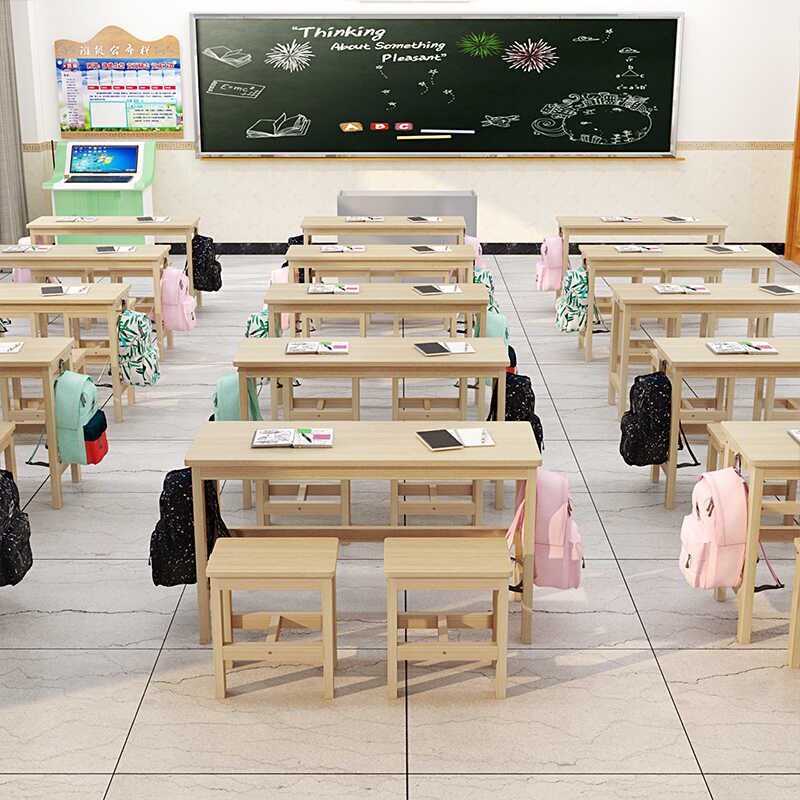 全实木书桌椅靠背椅子北欧简约家用餐椅学生学习椅凳书房办公椅子