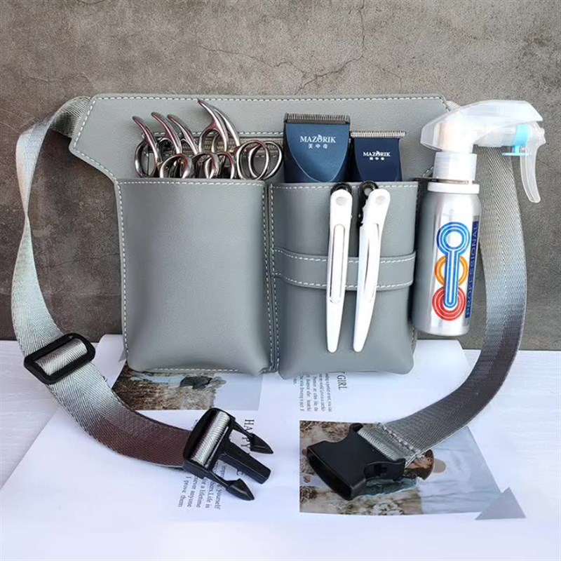 美发剪刀包理发师发廊工具包发型师宠物剪刀腰挎包剪子包收纳腰包