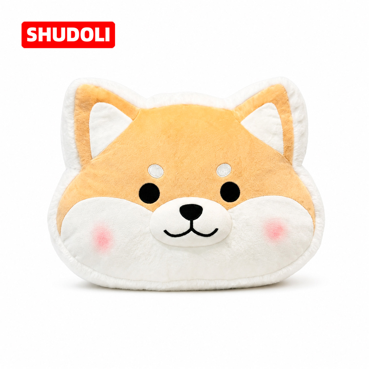 SHUDOLI树洞里柴犬抱枕