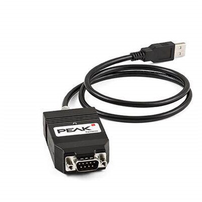德国原装 PCAN-USB FD 分析仪总线黑色 IPEH-004022
