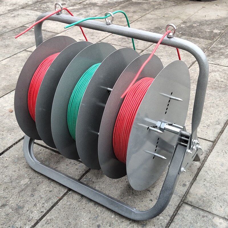 可折叠网线放线架光纤放线器放线架室外布线架线轴架放线器放线架