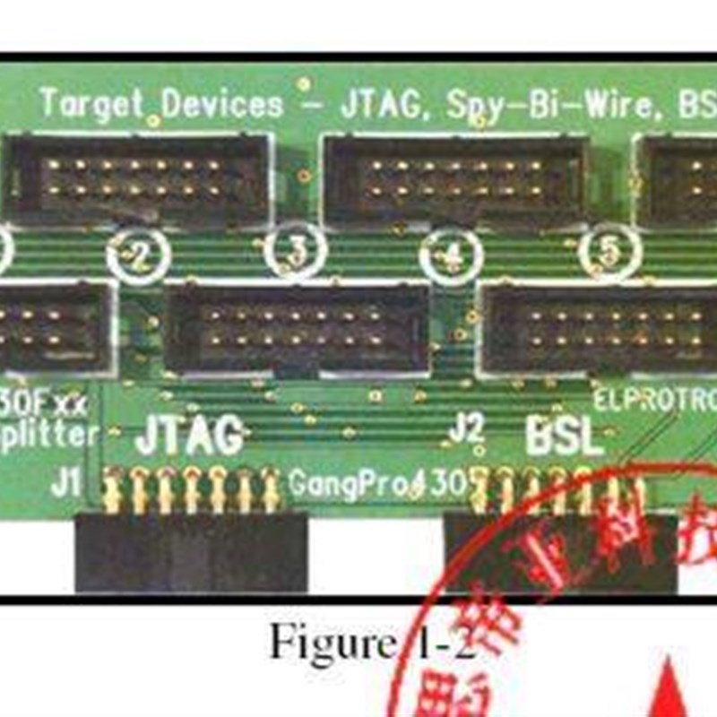 PE014X02烧录写器SPLITTER FOR GangPro430六个批量生产附加子板