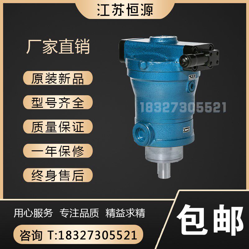 江苏恒源液压高压油泵108.160.250.400PCY14-1B轴向柱塞泵