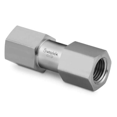 Swagelok(SS-8C4-1/3) 提动阀芯单向阀,1/2 in. NPT内螺纹,