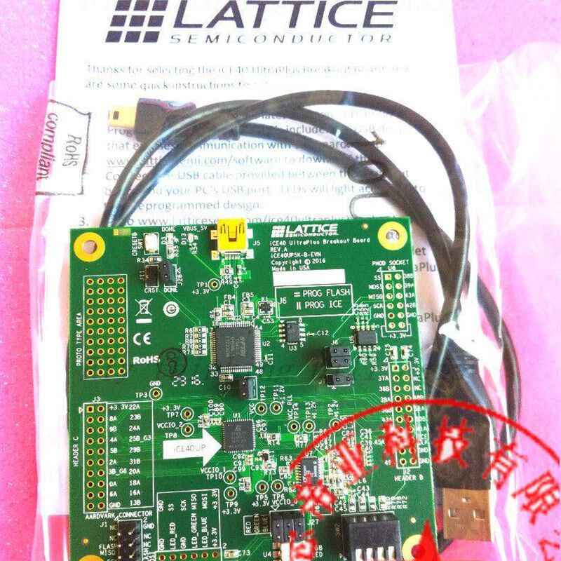 现iCE40UP5K-B-EVN Lattice开发板ICE40 ULTRAPLUS fpga 48QFN