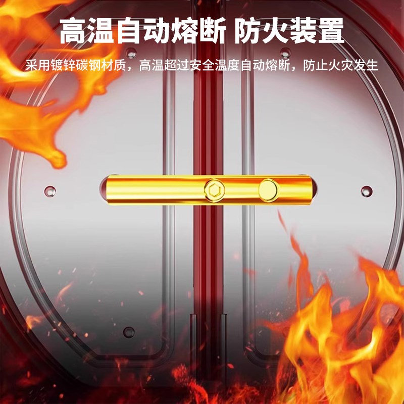 欧顺诺抽油烟机止逆阀厨房烟道排烟管耐高温止回阀防火防油烟倒流