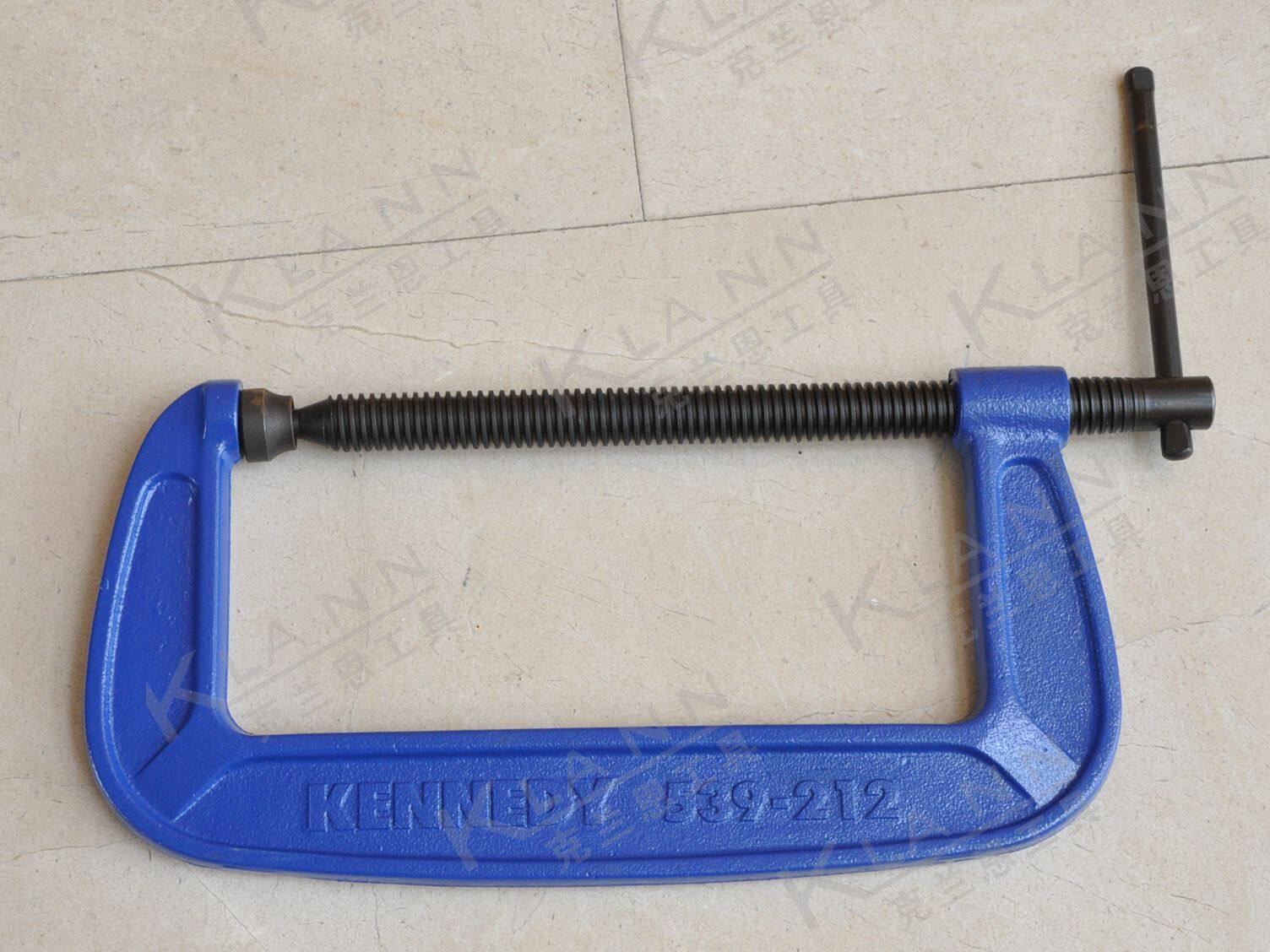 英国肯尼迪重型G字夹 KEN-539-2120K 克伦威尔夹具 300mm