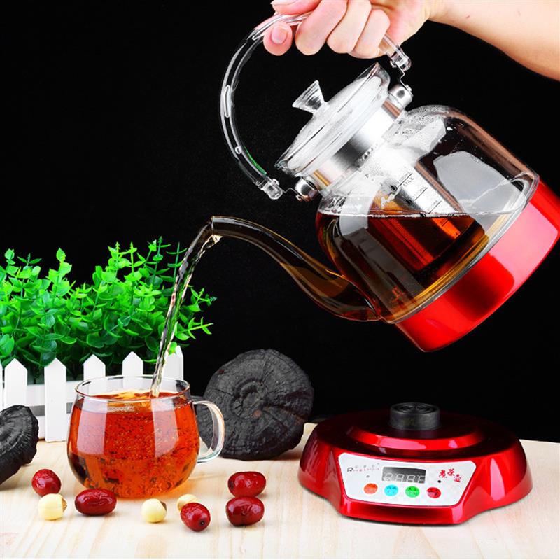 荣事金玻璃煮茶壶白茶黑茶专用煮茶器多功能电热烧水壶保温养生壶