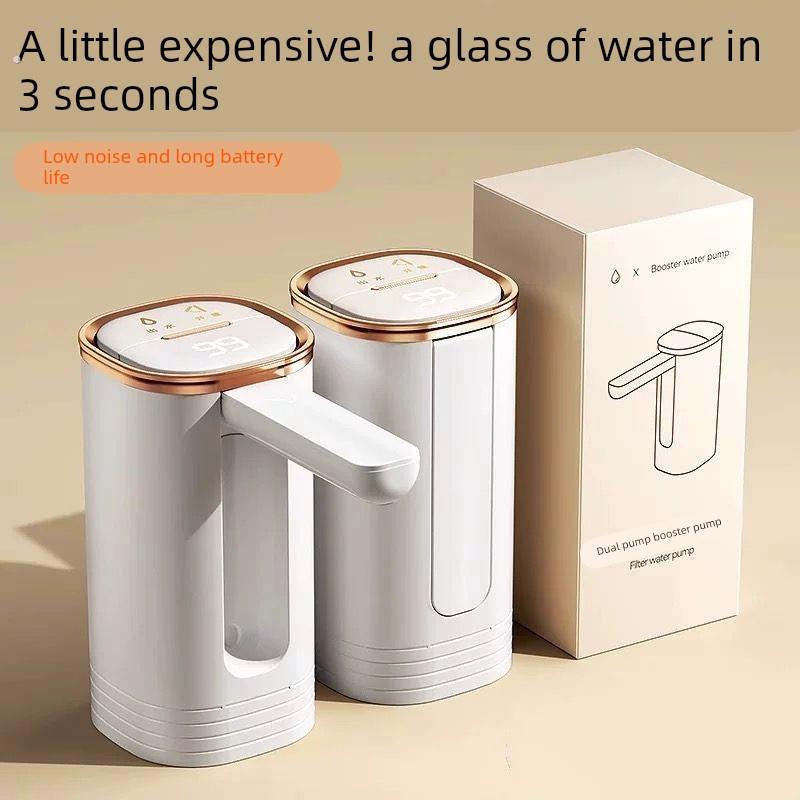 桶装水电动抽水器智能自动压水器饮水机上水器矿泉水桶吸水器家用
