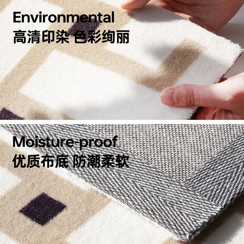 高端电梯轿厢专用地垫定制商用酒店尼龙羊毛地毯星期家用别墅脚垫图片