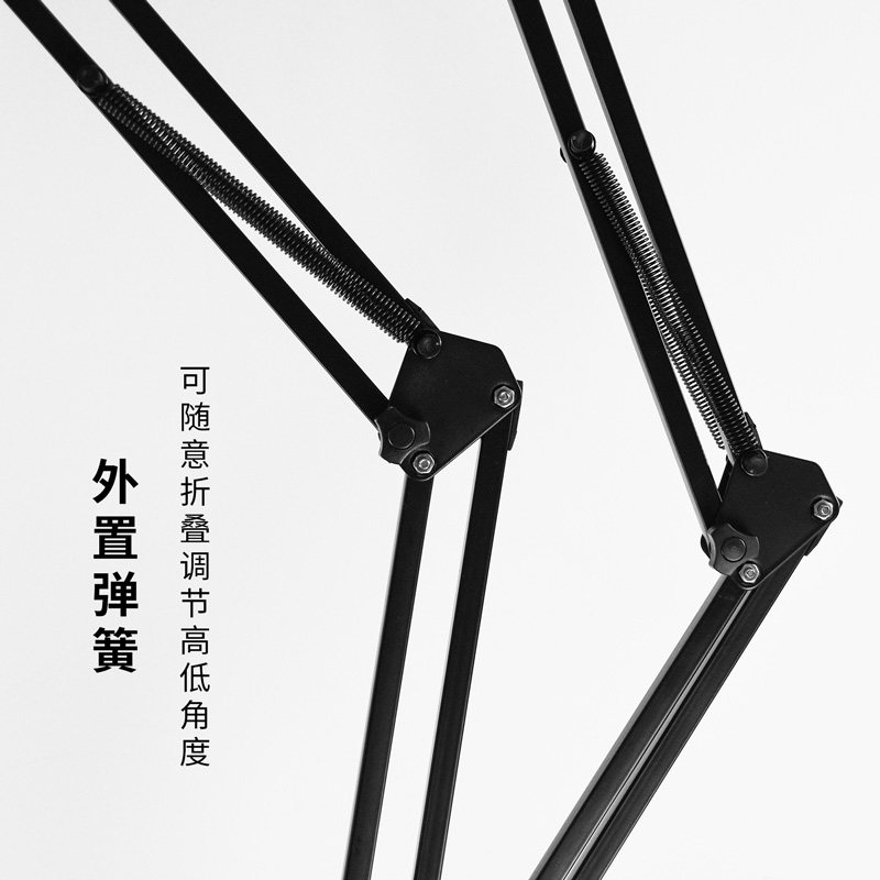 立式家用双头小灸炮支架落地悬灸架艾绒筒竹筒灸粗艾条固定架子