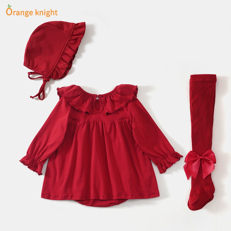 百天宝宝服装新生婴儿公主裙满月服周岁礼服裙子生日抓周衣服秋装
