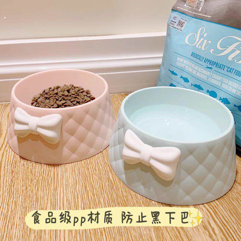 宠物狗碗狗盆双碗饮水猫碗可爱水碗狗狗食盆猫粮饭碗猫咪用品