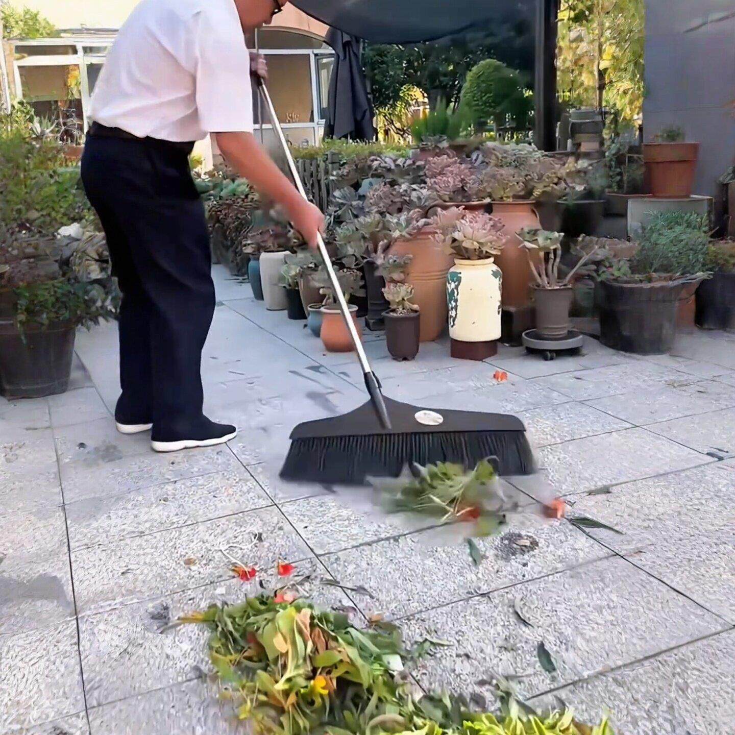 扫院子的大笤帚家用加厚加大耐用硬毛扫把加密不沾头发特大号扫帚
