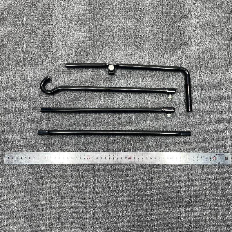 霸道普拉多LC120卸备胎工具LC150卸车底备胎备胎摇杆千斤顶摇把