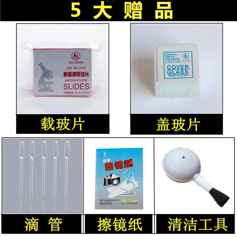 双目生物显微镜光学新课标专业清晰小学生中学生儿童中考实验科学