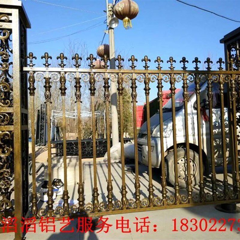 天津铝艺围栏铸铝围栏铝艺护栏铸铝护栏铁艺围栏别墅围栏免费测量