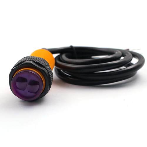 红外漫反射接近感应光电开关E18-D80NK 避障传感器模块NPN三线5V