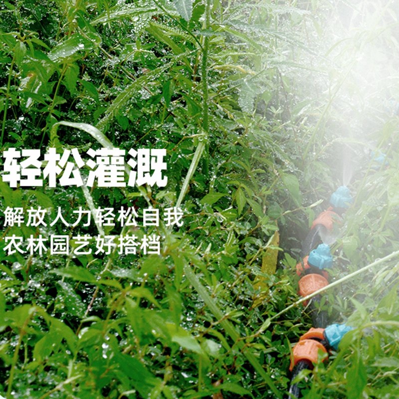 家用自动浇花定时雾化喷头设备养殖场浇水降温防尘喷雾喷水控制器