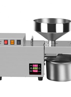甄选S9S智能温控榨油机小型不锈钢商用榨油机Oil Press Machine