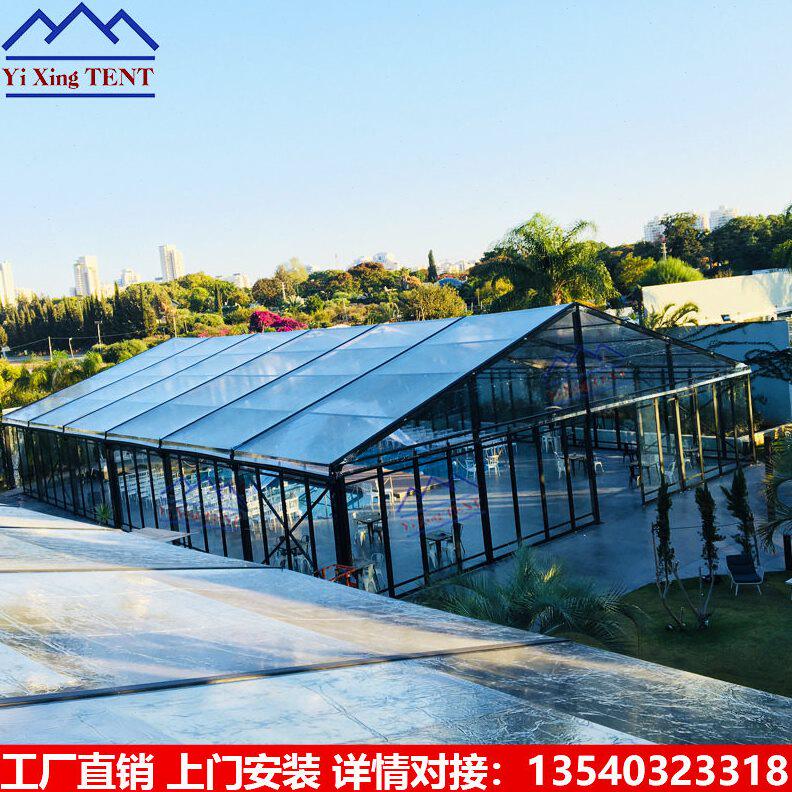 甄选Transparent wedding tent 户外铝合金结构婚庆篷房 透明婚礼