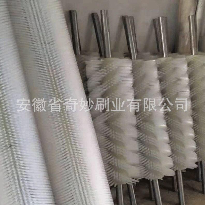 甄选厂家直供工业机械除尘毛刷辊 清洗机毛刷辊毛刷辊 尼龙丝滚筒
