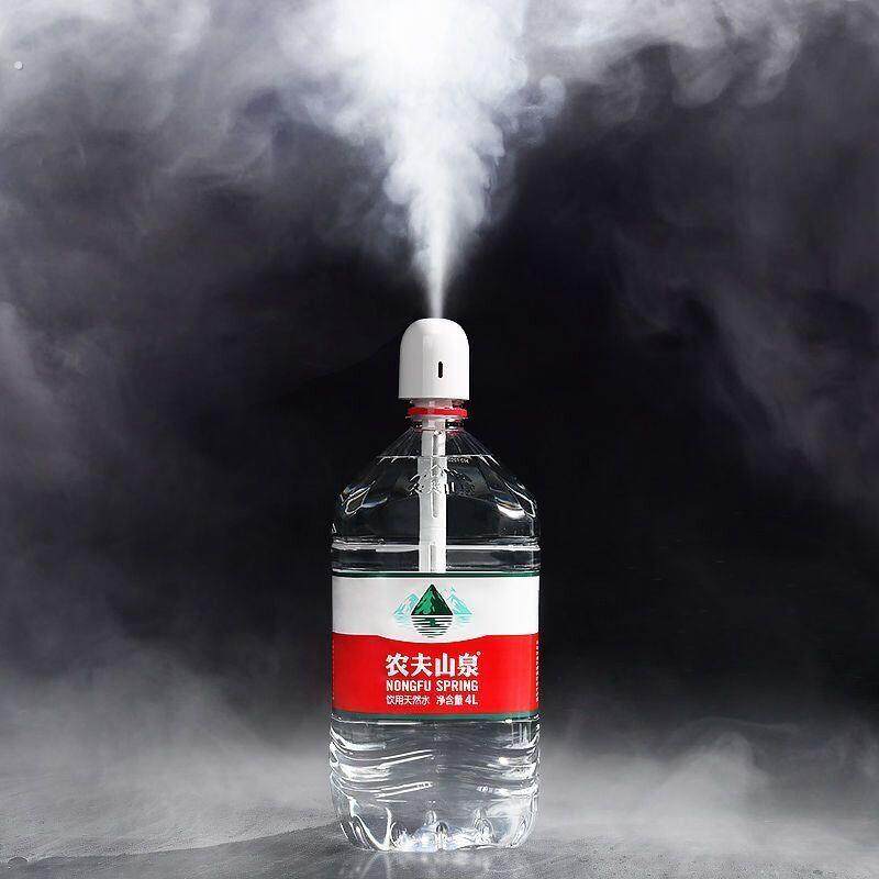 加湿器小型简易家用静音卧室空气车载桶装水1升矿泉水瓶加湿棒