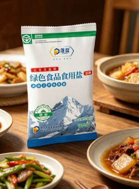 蓬盐绿色食品食用盐加碘井矿盐240g袋装健康纯净自然深井矿盐a6