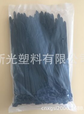 甄选国标自锁扎带10(9)x280mm100条 大号尼龙扎带黑色绑带塑料扎