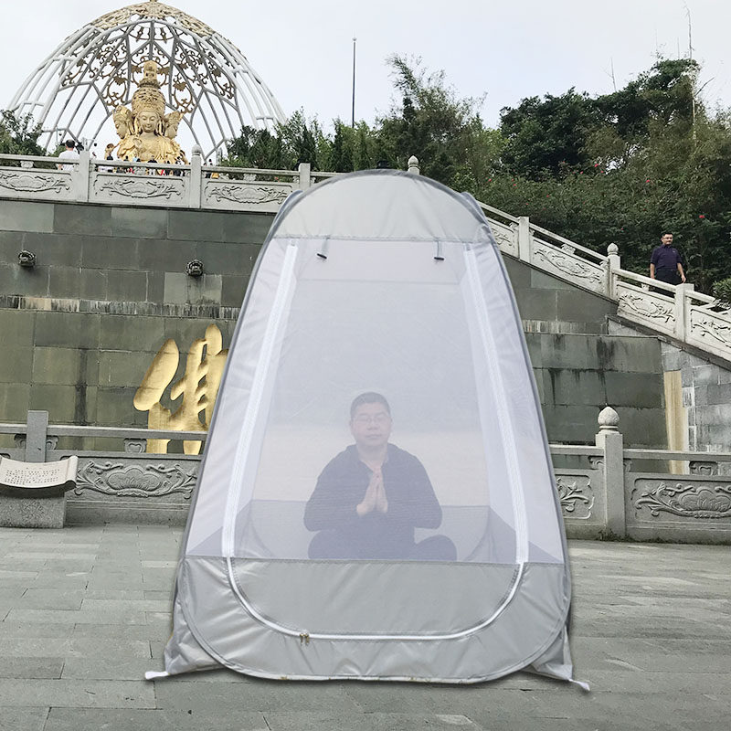禅修蚊帐打坐静坐瑜珈冥想坐禅修禅练功蚊外户帐防蚊帐篷密网防虫