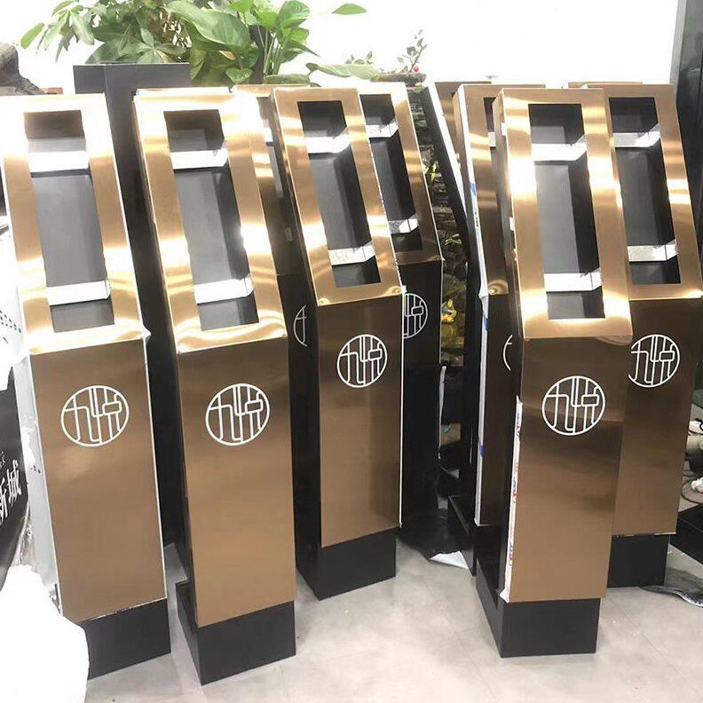 甄选楼宇可视对讲门禁人脸识别闸机支架底座立林对讲小区门口机立