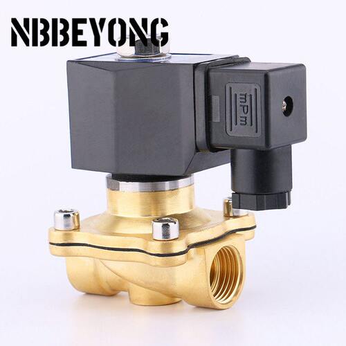 甄选ZS进水电磁阀AC220V4分6分一寸防水电磁阀