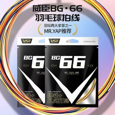 VenSon威臣羽毛球拍线耐打BG66