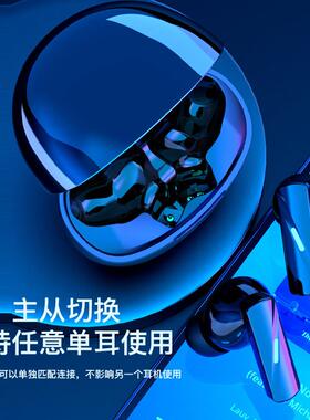 甄选新款智能数码潮电降噪半入耳式无线耳机超清影院音质蓝 牙耳