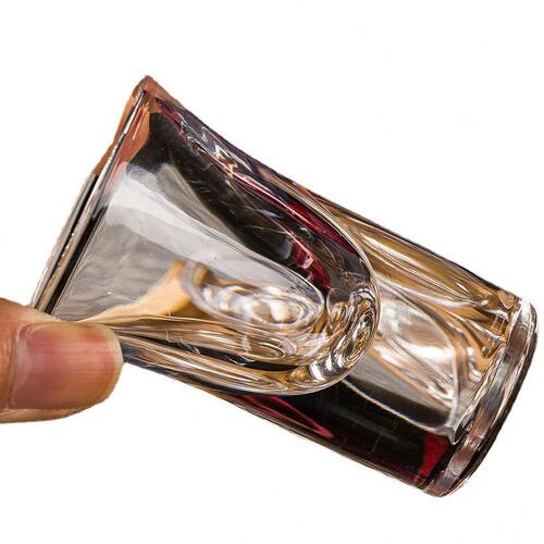 甄选白酒杯子一套烈酒杯酒盅玻璃杯套装分酒器杯一口杯中式饭店用
