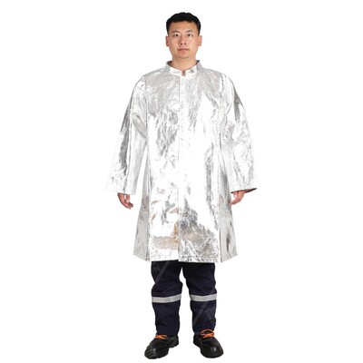 隔热服炉前工耐高温防护服防火服阻燃服防烫工作服防热大衣大褂