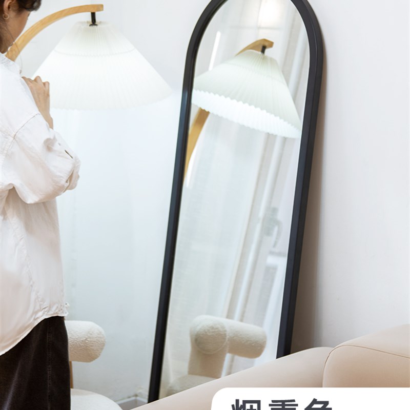 全身镜壁挂墙家用换衣镜服装店全身镜实木全身镜落地镜立镜大镜子