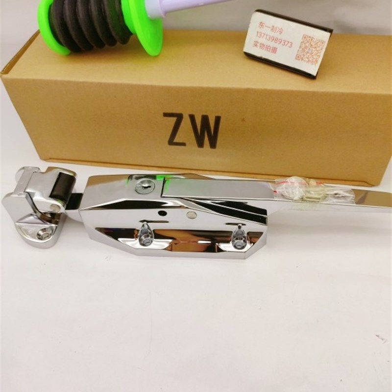 ZW-1178不锈钢冷库平门锁凸门冻库安全锁把手工业烘烤箱门锁冰库
