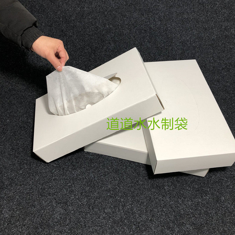 试衣头套一次性无纺布试衣袋子试衣面罩防妆花衣领刮蹭试衣头罩