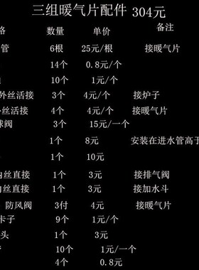 家用锅炉 采暖炉 安装全套配件 pp-r管