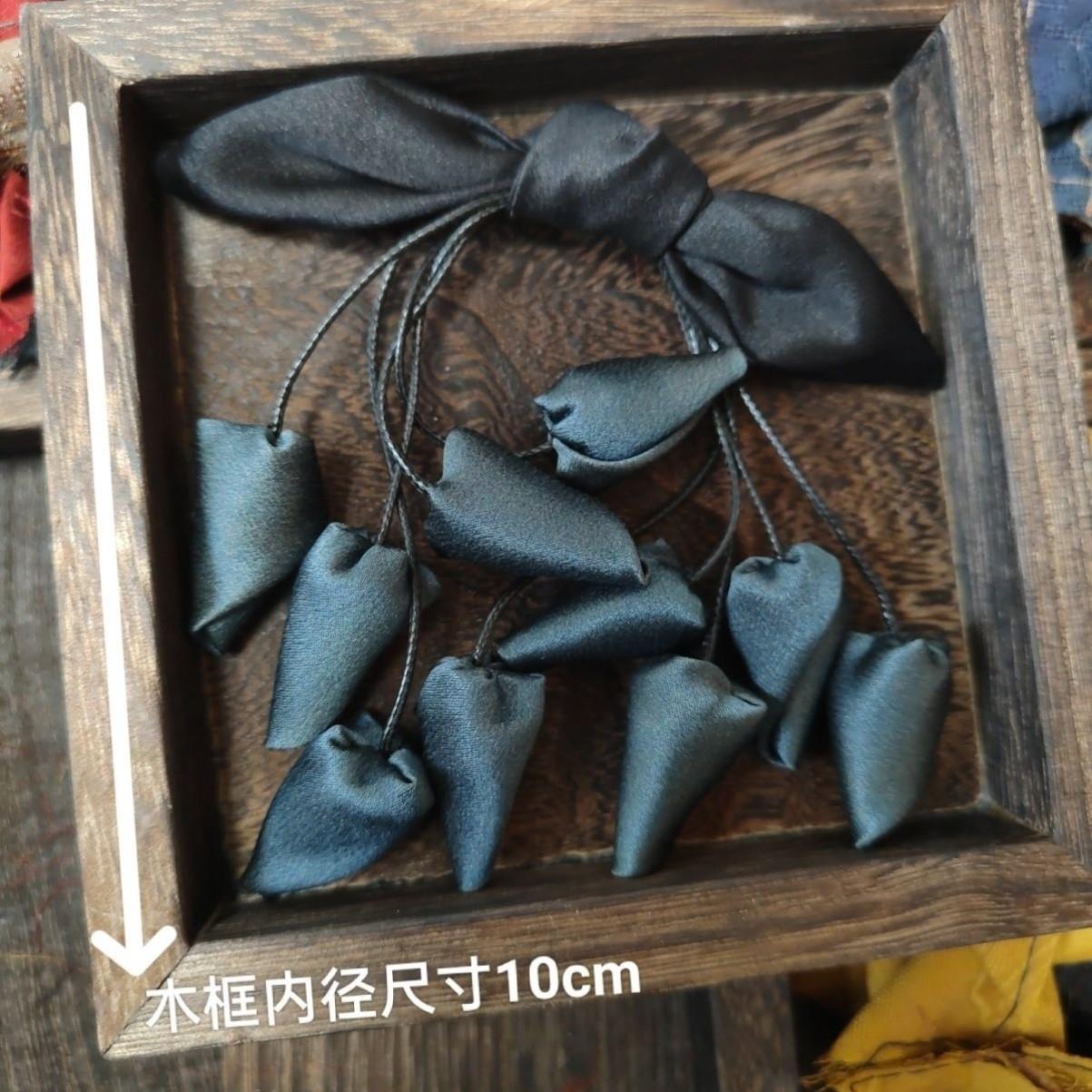 新中式配饰田园辣椒蝴蝶结国风结胸针森系配饰流苏吊穗泫雅风森女