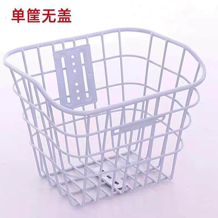 电动滑板车篓子改装折叠自行车前置车筐迷你菜篮车篮不锈钢可后置