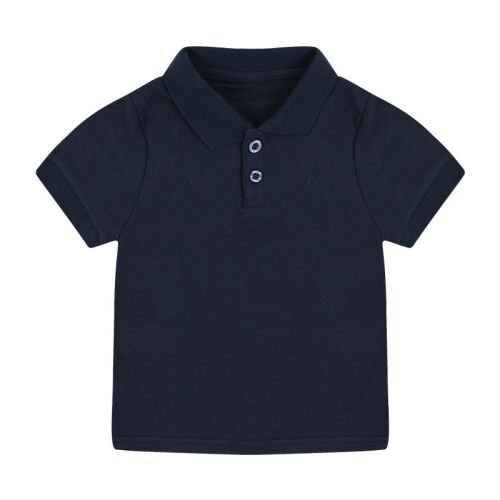 男童班服女童幼儿园园服T恤夏季儿童装上衣polo衫初中小学生校服