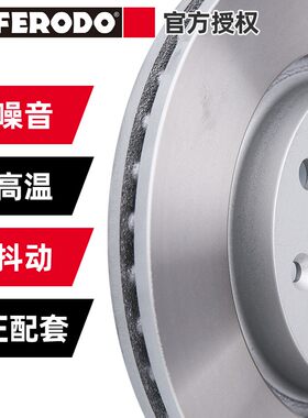 菲罗多适配雪铁龙富康8V前刹车盘206标致207爱丽舍C2 1.4前刹车碟