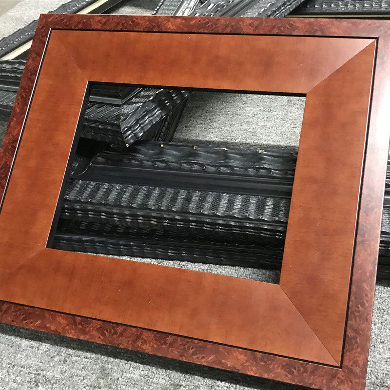 【支持定制】画框天隆实木包邮油画框出口有机玻璃底板空框新中式