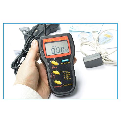 AVM-301/303数字风速计高精度0.01分辨率叶轮式便携平均值风速仪