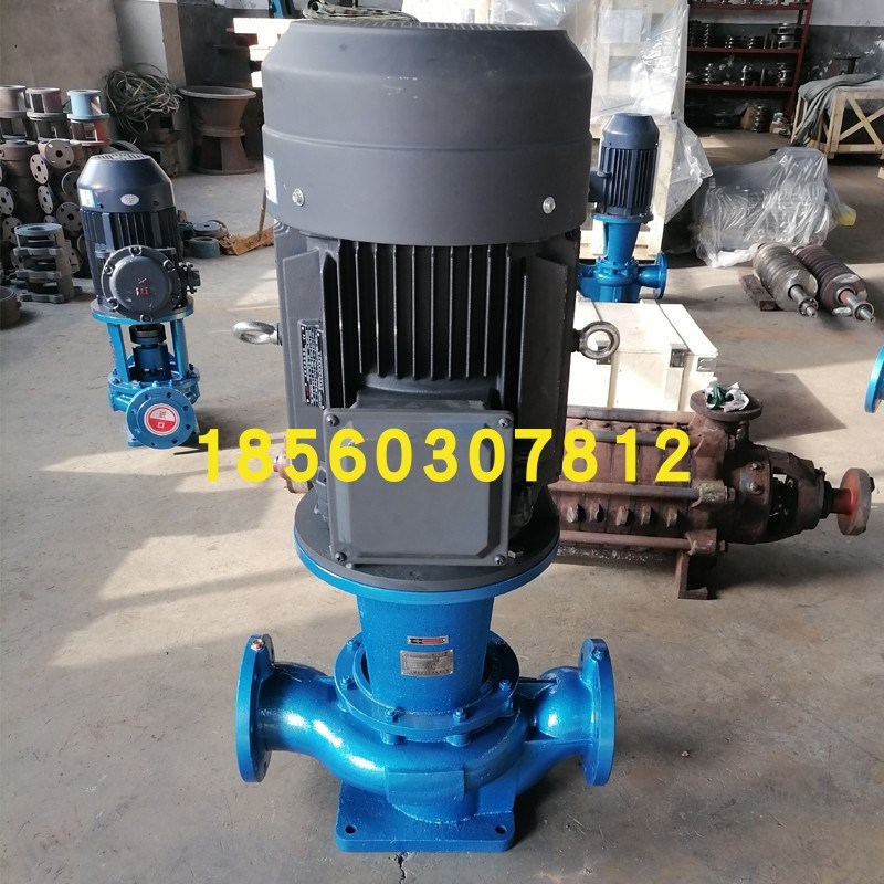 ISG100-250管道泵泵头老式消防增压给水农田灌溉供水泵 37kw